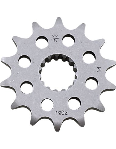 Front drive sprocket JTF1902.14 14 teeth 520 PITCH NATURAL STEEL