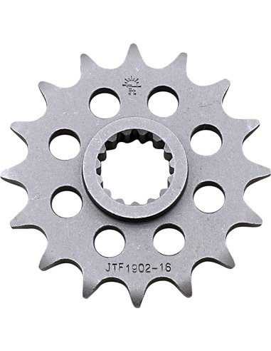 Front drive sprocket JTF1902.16 16 teeth 520 PITCH NATURAL STEEL