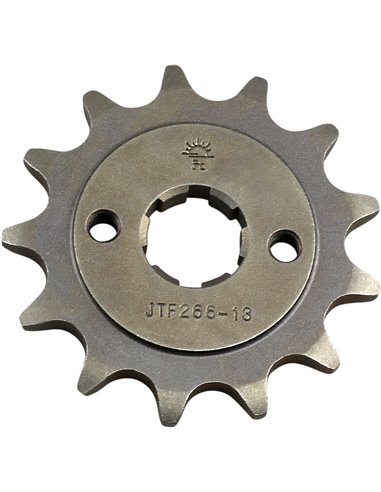 Front drive sprocket JTF266.13 13 teeth 520 PITCH NATURAL STEEL