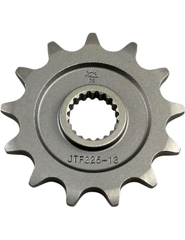 Front drive sprocket JTF326.13 13 teeth 520 PITCH NATURAL STEEL