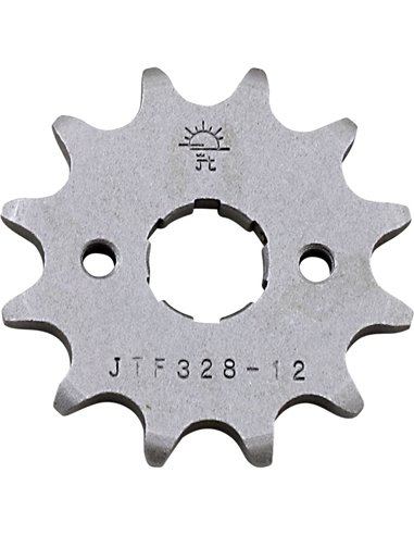 Front drive sprocket JTF328.12 12 teeth 520 PITCH NATURAL STEEL