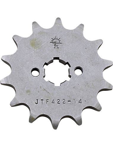 Front drive sprocket JTF422.14 14 teeth 520 PITCH NATURAL STEEL