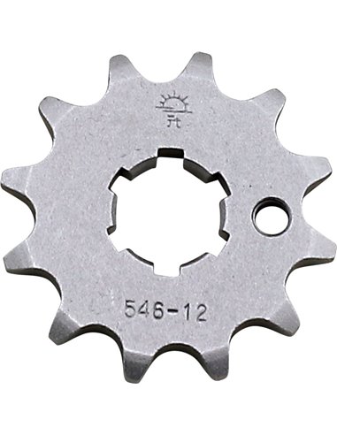 Front drive sprocket JTF546.12 12 teeth 420 PITCH NATURAL STEEL