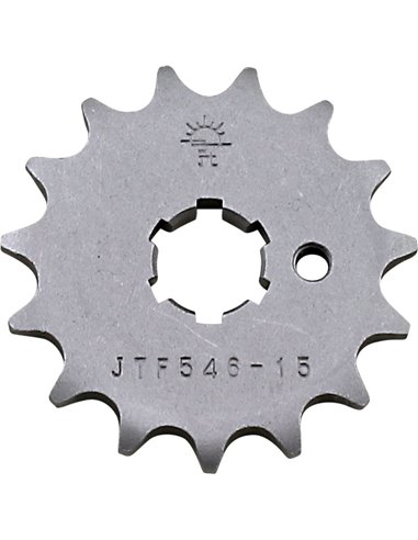 Front drive sprocket JTF546.15 15 teeth 420 PITCH NATURAL STEEL