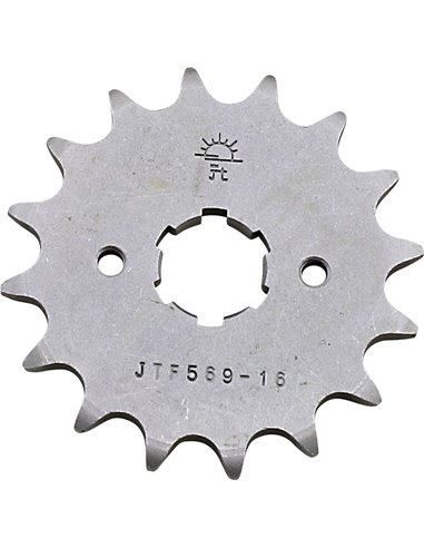 Front drive sprocket JTF569.16 16 teeth 520 PITCH NATURAL STEEL