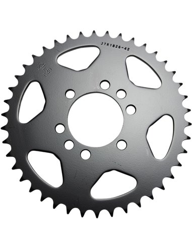 Rear sprocket JTR1826.42 42 teeth 520 PITCH NATURAL C49 HIGH CARBON STEEL