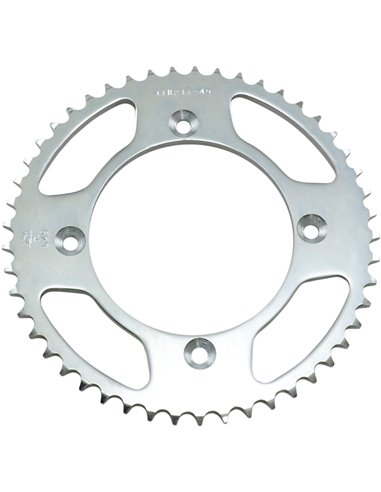 Rear sprocket JTR217.49 49 teeth 428 PITCH NATURAL C49 HIGH CARBON STEEL