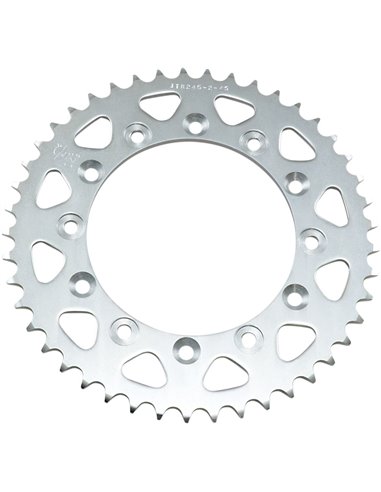 Rear sprocket JTR245 / 2.45 45 teeth 520 PITCH NATURAL C49 HIGH CARBON STEEL