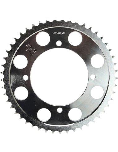 Rear sprocket JTR462.49 49 teeth 428 PITCH NATURAL C49 HIGH CARBON STEEL