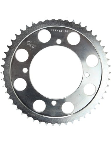 Rear sprocket JTR462.50 50 teeth 428 PITCH NATURAL C49 HIGH CARBON STEEL