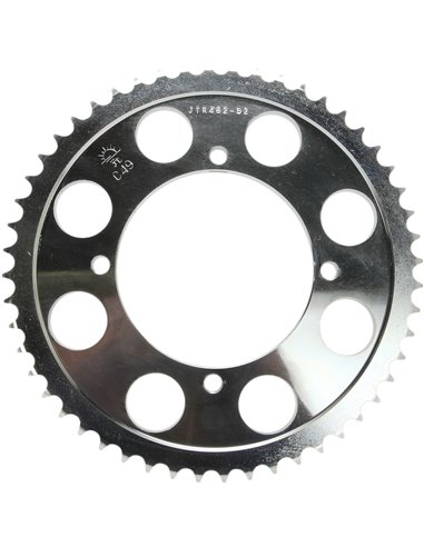 Rear sprocket JTR462.52 52 teeth 428 PITCH NATURAL C49 HIGH CARBON STEEL