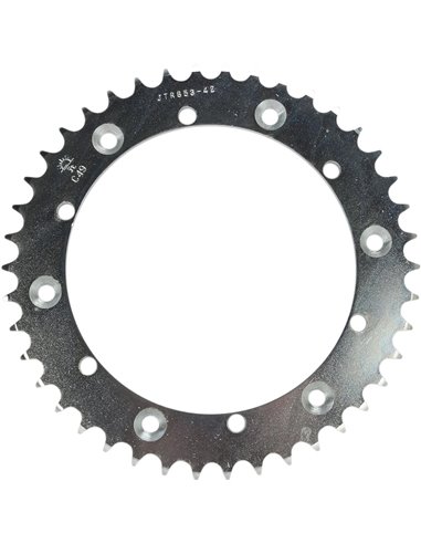 Rear sprocket JTR853.42 42 teeth 520 PITCH NATURAL STEEL