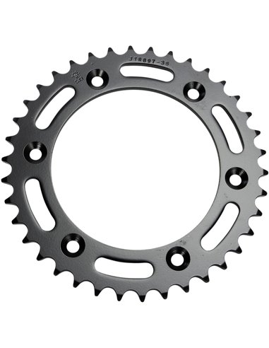 Rear sprocket JTR897.38 38 teeth 520 PITCH NATURAL STEEL