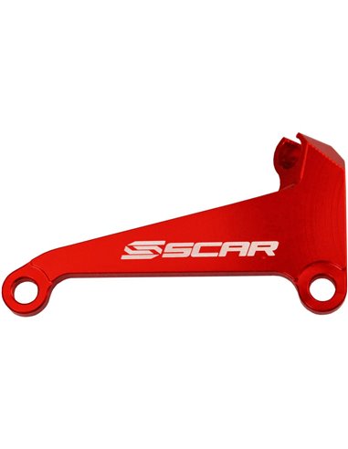 Guia cable de embrague SCAR rojo Honda CRF250R