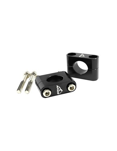 Trial Handlebar Clamps 28,6mm Apico Black FATBARN