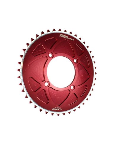 Couronne d'essai 40 dents couleur rouge Beta (03-20) Scorpa / Sherco / GG (02-20) 4RT (05-20) Vertigo / TRS Apico BT2802SR-40