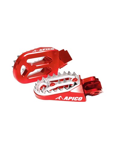 Apoio para os pés Pro-bite CR125 / 250 (02-07) CRF250 / X (04-20) CRF450 / X (02-20) Apico Vermelho FPROCR/CRFRD