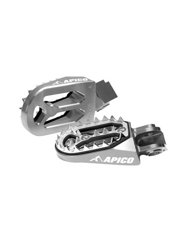 Apoio para os pés Pro-mordida Suzuki RMZ250 (10-20) RMZ450 (10 e 12-20) Apico Titanium FPRORMZ10TI