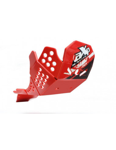 AXP Enduro Xtrem skid plate, red, Honda CRF250 / 450R / RX