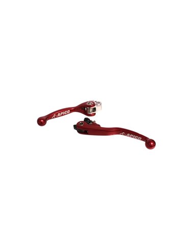 Articulated lever kit GAS-GAS EC-XC250-300 (18-20) Apico Red FLEXIGAS2RD