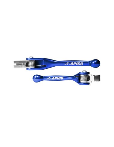 Kit levier articulé SX / SX-F / EXC / EXC-F250-450 (14-20) SX125-150 (16-20) Apico BLUE FLEXIKTM7BL