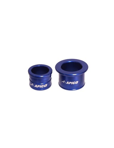 Kit d'entretoises de roue arrière. Sherco SER125-300 (17-19) SEF250-450 (13-19) Bleu Apico WSRSHER1BL