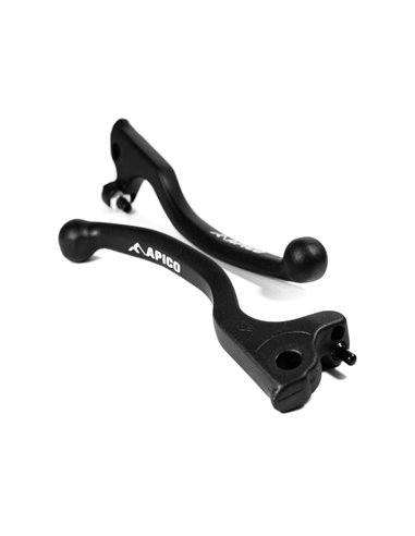 Trial Long Brake Lever (All Models) Apico Black LEB90LB