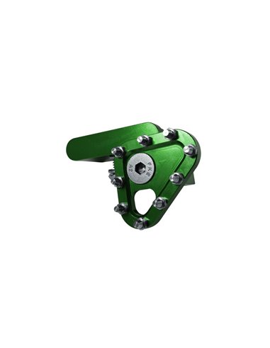 Apico Green Forged Brake Pedal Toe BPFTIPV