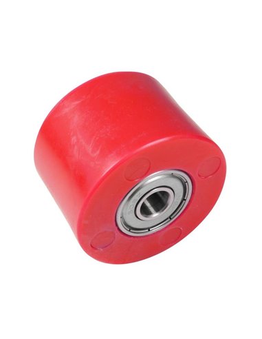 Rouleau de chaîne universel 42 mm, rouge Apico ROLLER42R