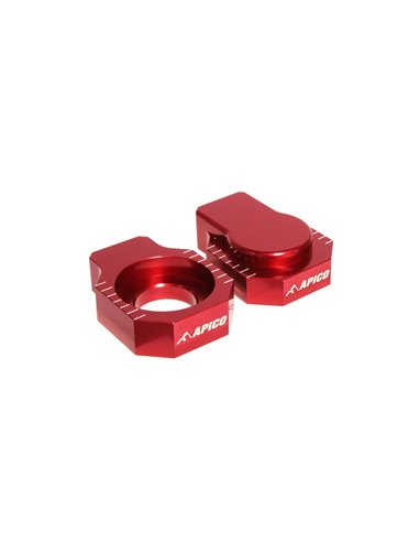 Tendeur de chaîne GAS GAS EC / XC250-300 (18-20) Apico Red RAB19RD