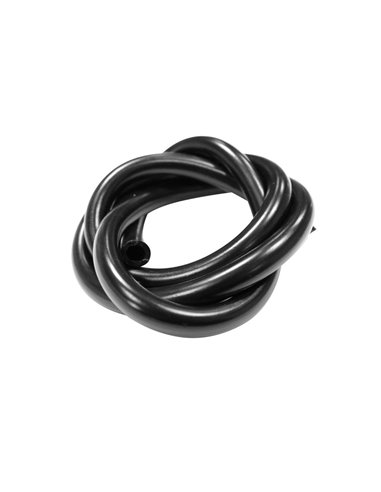 Tub gasolina Ø8mm x Ø12mm Negre (1 metre) Apico FUELPIPE8X1