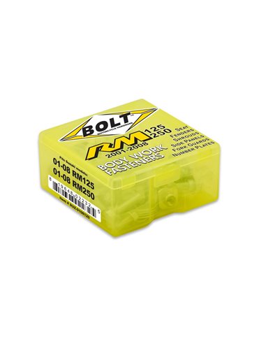 Boulon SUZ 01-08 RM125 / 250 kit de visserie plastique