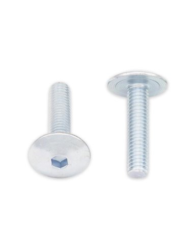 Tornillos cabeza redonda plana BOLT M6 x 1,00 x 25mm Bolt 024-90625