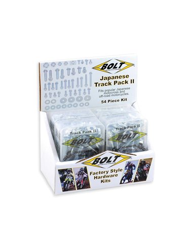 Track Pack Japonesas (expositor 6 uds.) Bolt TRKJAP6