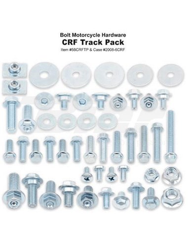 Kit de tornillería Bolt Track Pack HONDA CR & CRF Bolt 2008-6CRF