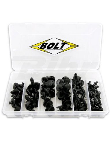 Maleta pack de remache plástico BOLT M6/M7/M8 Bolt 2009-RIVETS