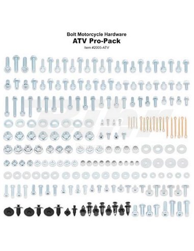 Pack de tornillería Bolt PRO para ATV & UTV Bolt 2005-ATV