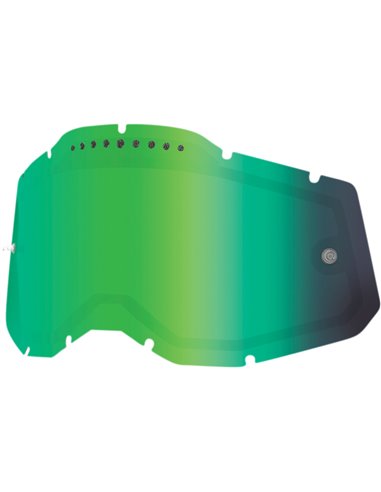 Recambio cristal para gafas 100 % Rc2/Ac2/Strata 2 V-P M Verde 51008-660-01