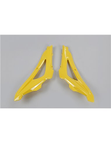 Couvre radiateur supérieur s Husqvarna Cr-Wr-Te-Tc jaune Hu03316103 UFO-Plast