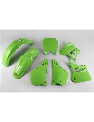 Kit de plásticos UFO-Plast Color cor original 1991 Kawasaki KX250 Kakit188999A