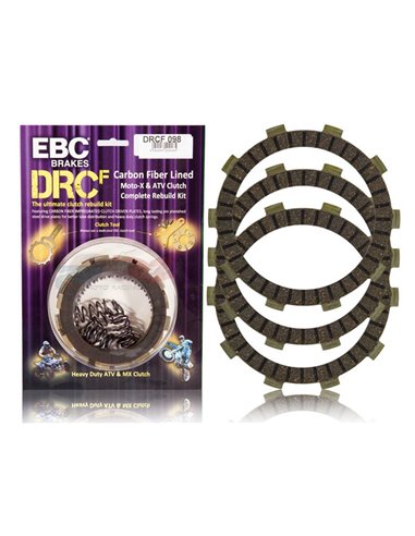 Clutch Kit Complete Drcf Series Offroad/Atv Carbon Fiber EBC DRCF276