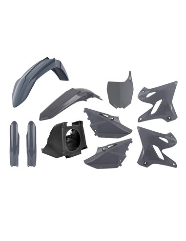 Yamaha YZ125/250 - Kit Plastiques Nardo Grey - Modèles 2002-21 Polisport 90932