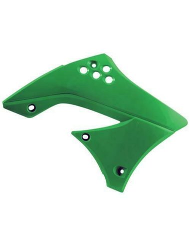 Tampas de radiador polisport verdes Kawasaki KX250 / 250F 8412300005