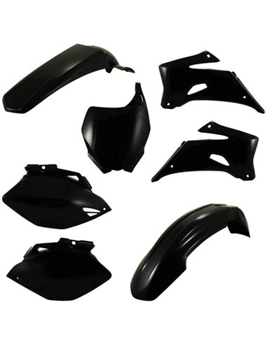 Kit de plástico preto Polisport Yamaha 90393