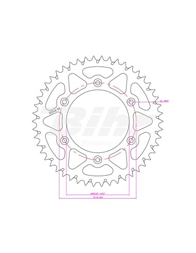 Corona ESJOT Acer 50-32246 49 dents