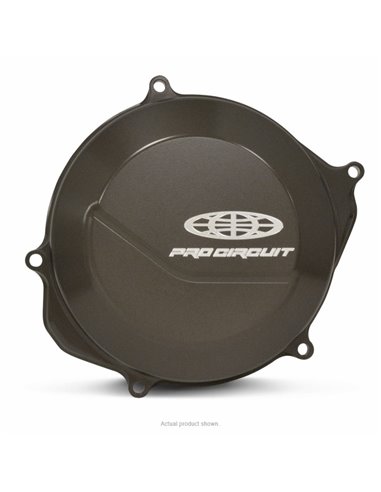 Tapa d'embragatge Pro Circuit per a Honda CRF450R: alumini, negre CCH09450