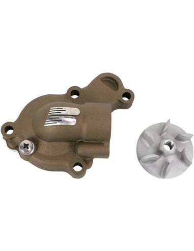 WATER PUMP COVER & IMPELLER KIT SUPERCOOLER ALUMINUM MAGNESIUM BOYESEN WPK-38AM