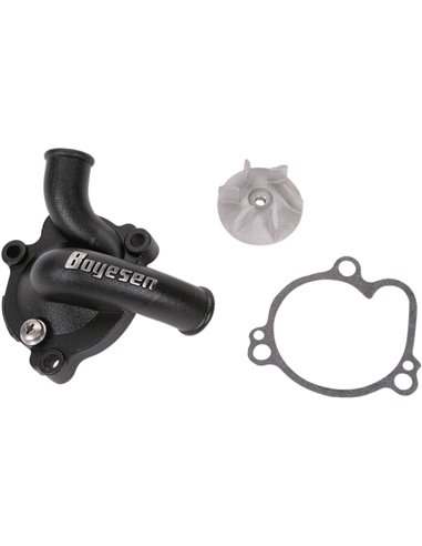 WATER PUMP COVER & IMPELLER KIT SUPERCOOLER ALUMINUM BLACK BOYESEN WPK-12B