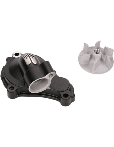 WATER PUMP COVER & IMPELLER KIT SUPERCOOLER ALUMINUM BLACK BOYESEN WPK-38B