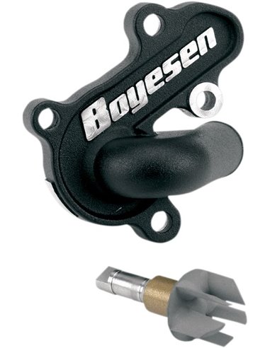 Boyesen Blue Supercooler Kit d'hélice et de capuchon de pompe à eau ALUMINUM BLACK WPK-20B